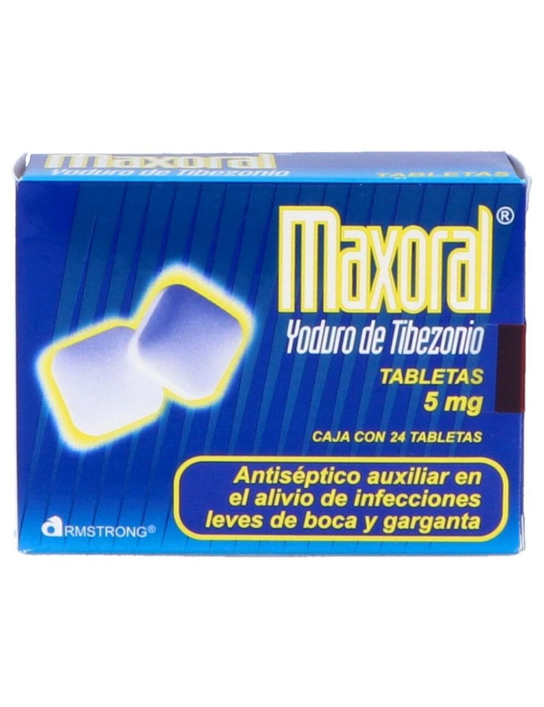 Maxoral 5 Mg 24 Tabletas 
