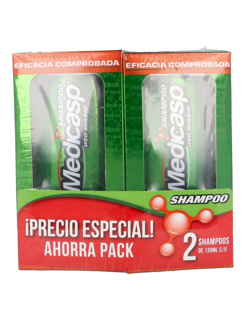 Medicasp Shampoo Dúo Frasco 130 Ml 