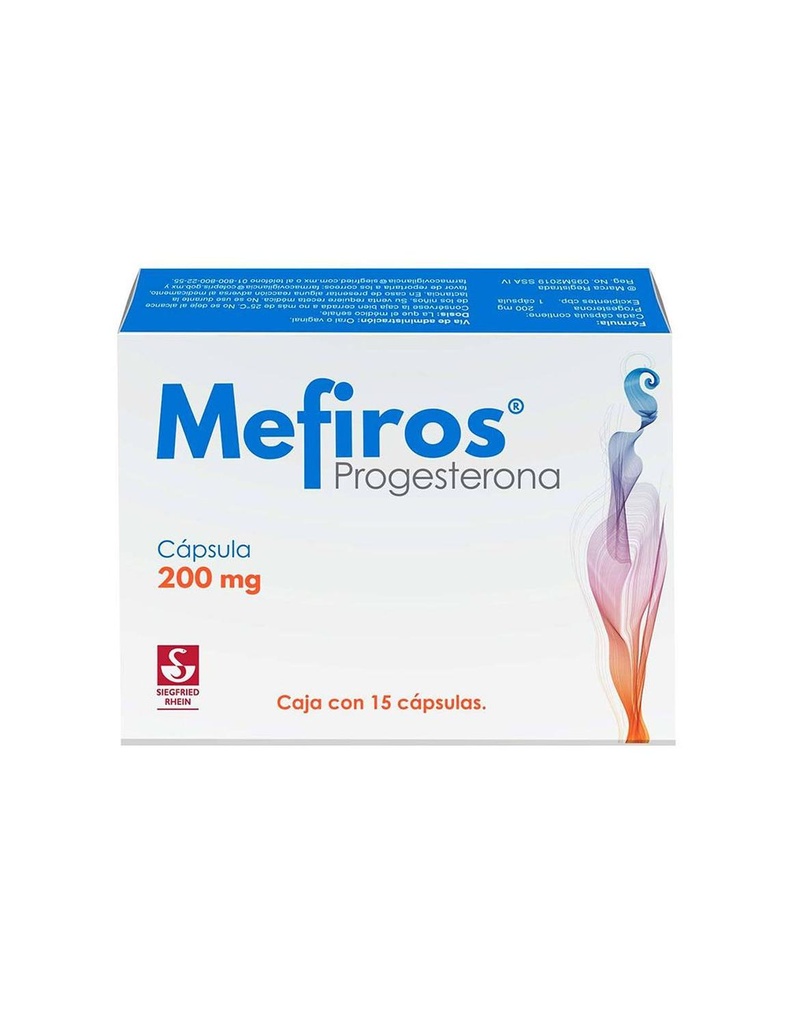 Mefiros 200 Mg 15 Cápsulas 