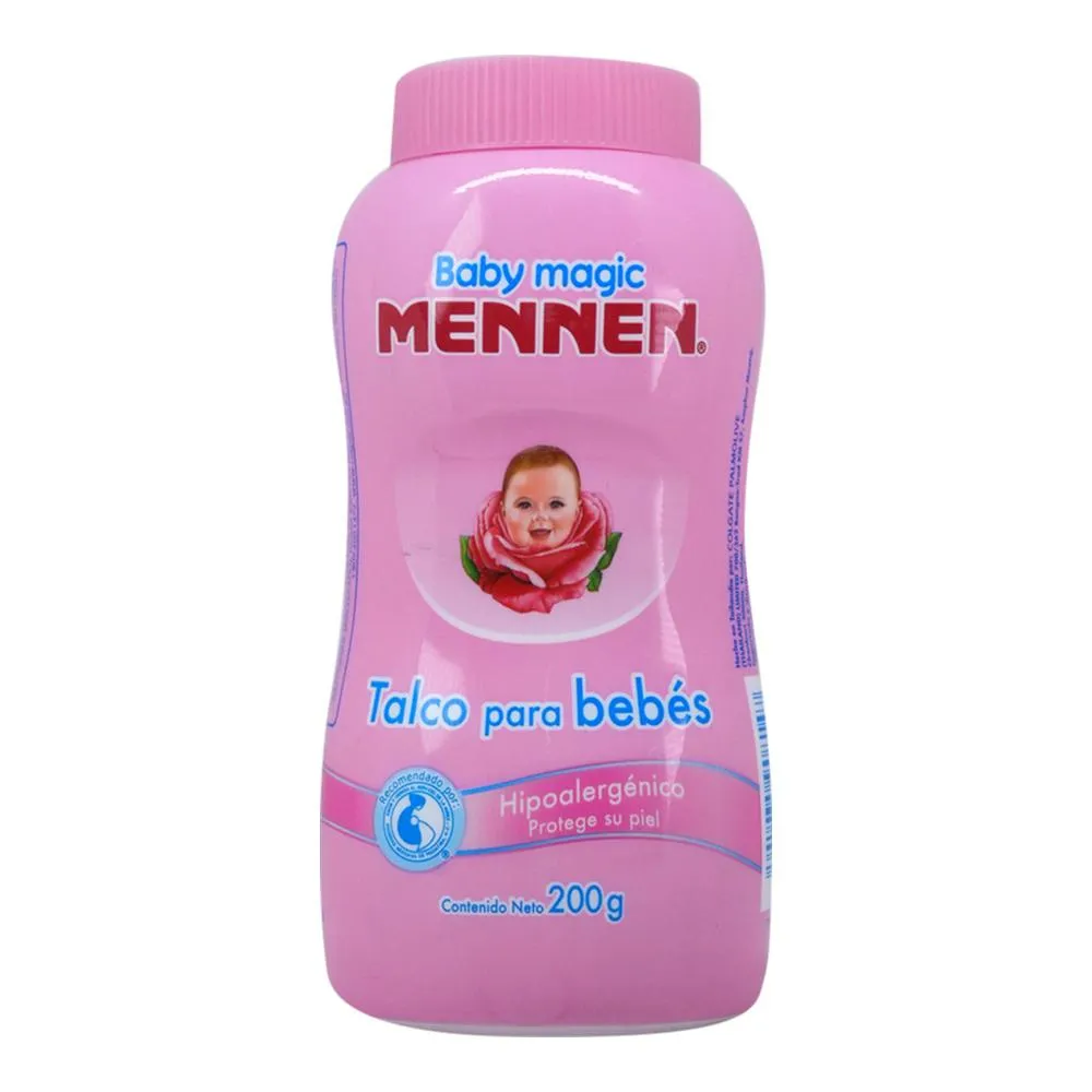 Talco Mennen Rosa 200 G 