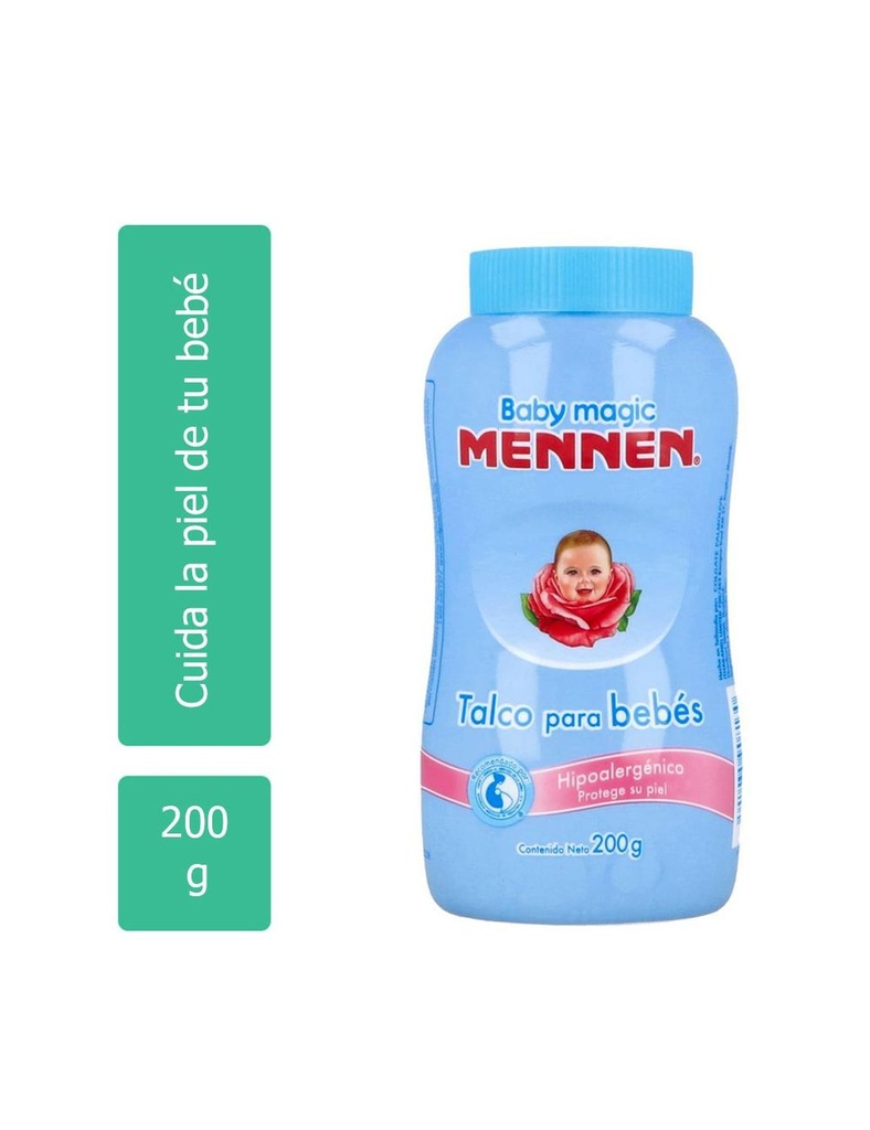 Talco Mennen Azul 200 G 