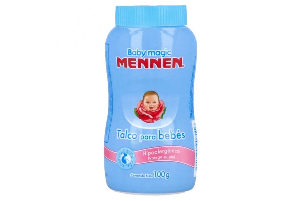 Mennen Talco Para Bebés Frasco Con 100 G