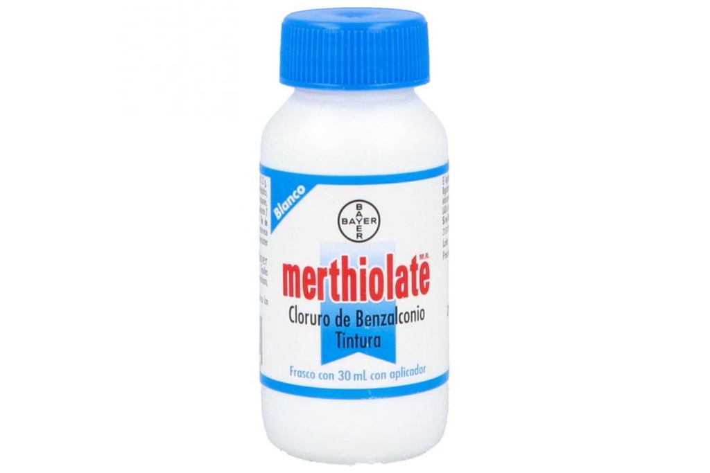 Merthiolate Tinte Blanco 30 Ml 