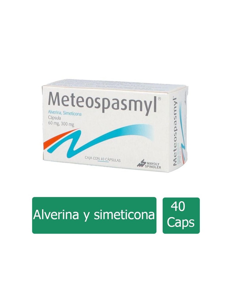 Meteospasmyl 60/300 Mg 40 Cápsulas 