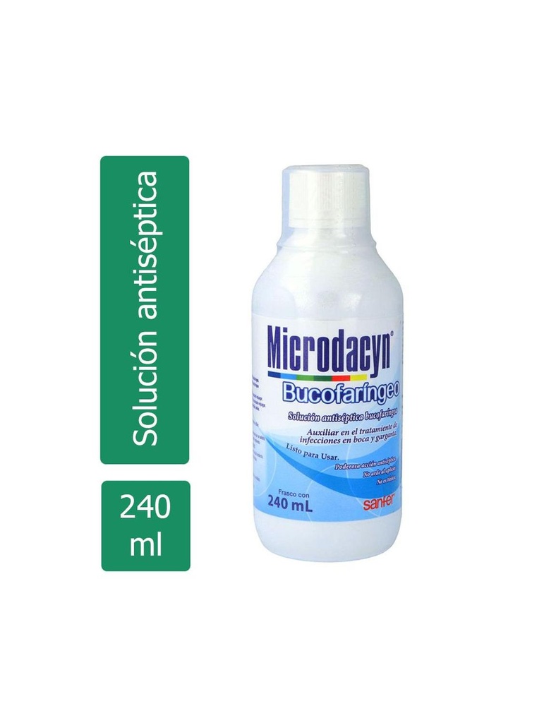 Microdacyn 60 Bucofaríngeo 240 Ml 