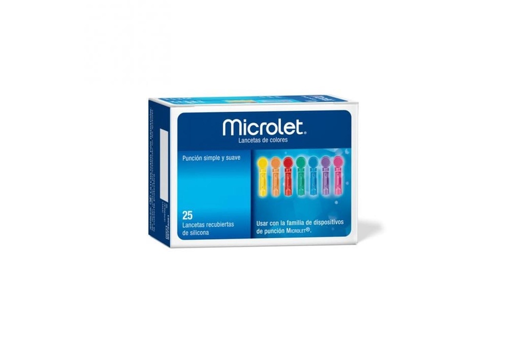 Ascensia Microlet 25 Lancetas 