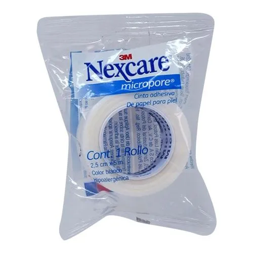 Cinta Micropore Home Blanco 2.5 Cm X 5 M 