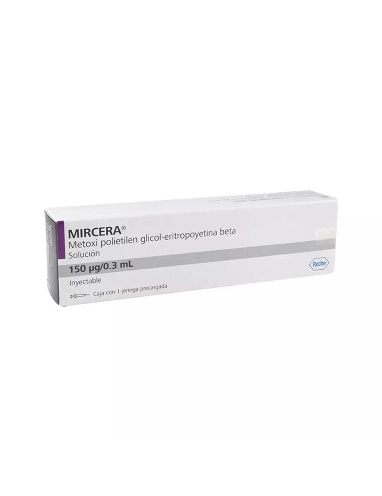 Mircera 150 Mcg/0.3 Ml Jeringa Prellenada 