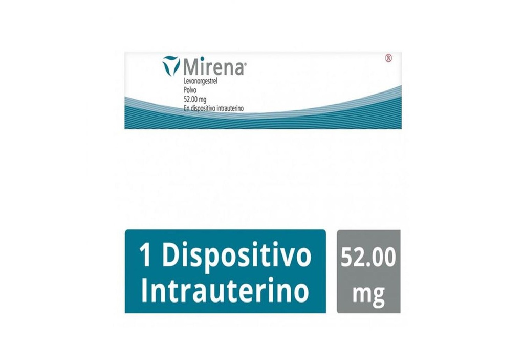 Mirena 52 Mg Dispositivo Intrauterino 1 Pieza 