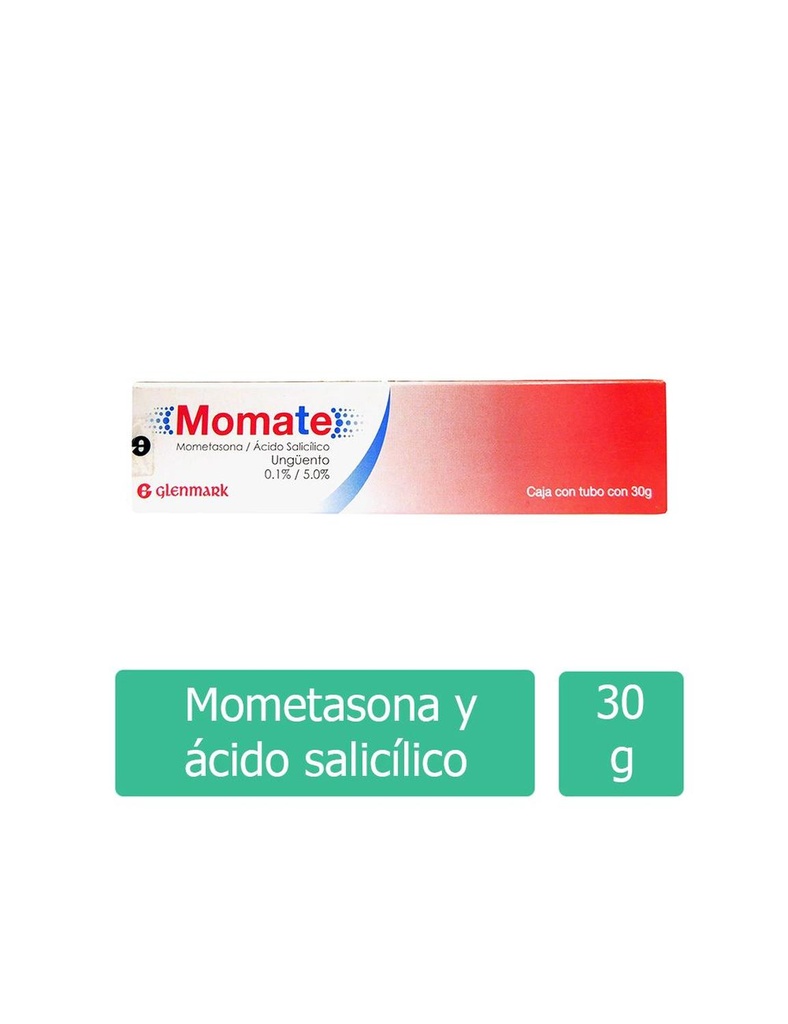 Momate Ungüento 0.1%/5.0% Tubo 30 G 
