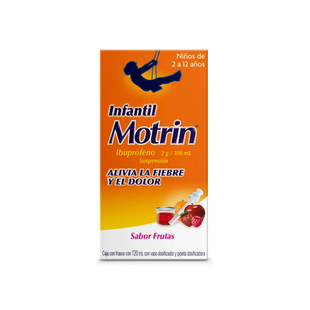 [7501109902866] Motrin Infantil suspensión 120 ml sabor frutas