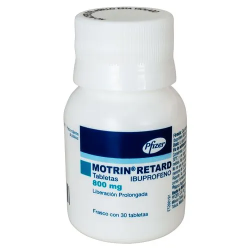 Motrin-Retard 800 Mg 30 Tabletas 