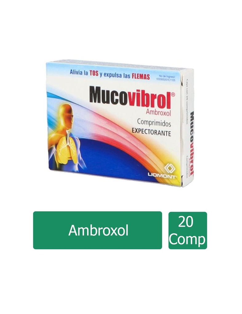 Mucovibrol 30 Mg 20 Comprimidos 