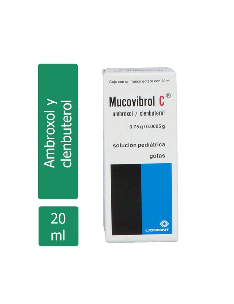 Mucovibrol C 7.5 / 0.05 Mg Gotas 20 Ml 