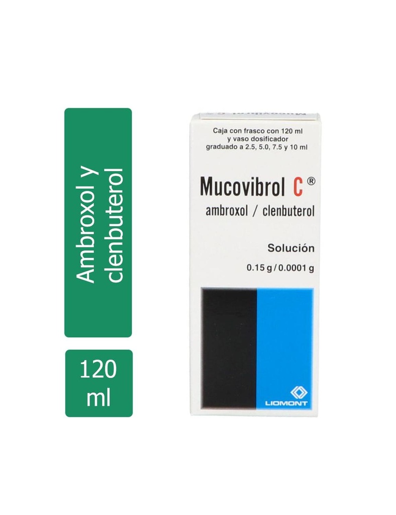Mucovibrol C 7.5/0.05 Mg Solución 120 Ml 
