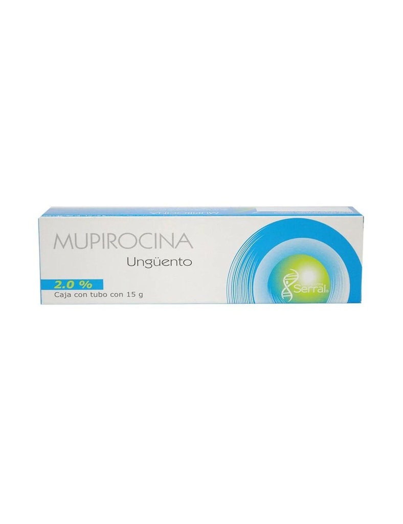 [7501258207584] Mupirocina 2.0% Tubo 15 G Genérico Serral 