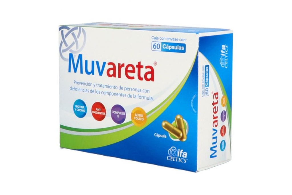 Muvareta 60 Cápsulas 