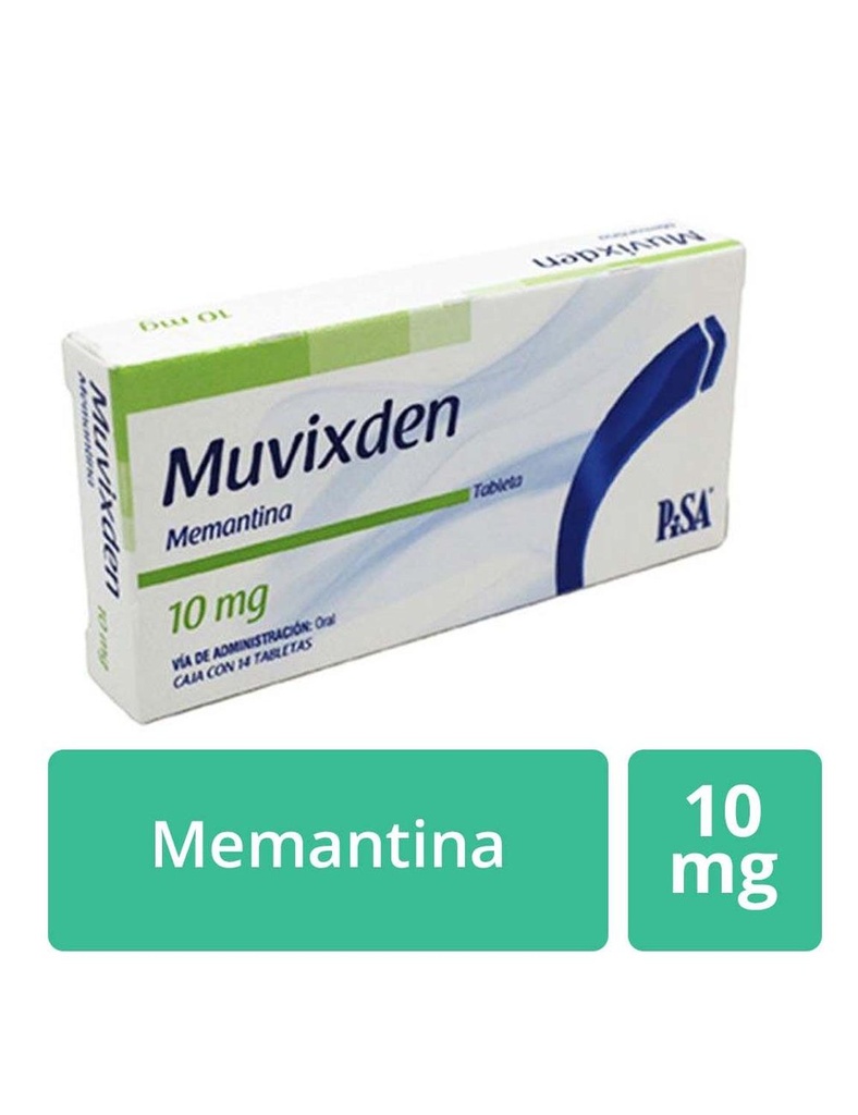 Muvixden 10 Mg 14 Tabletas 