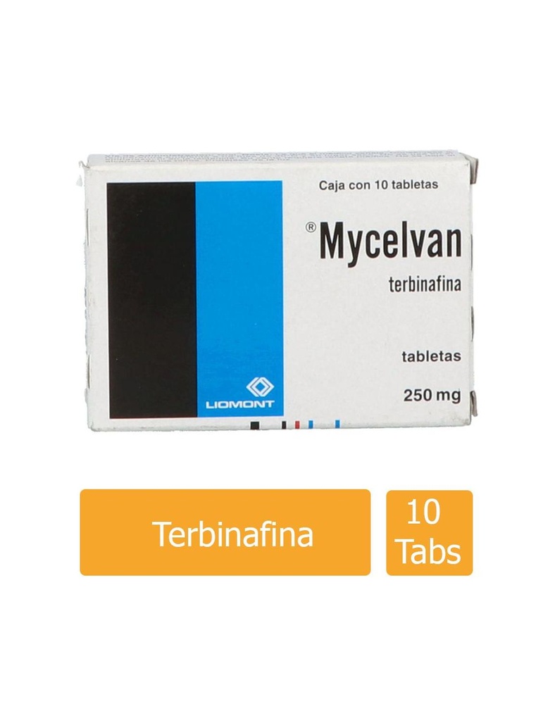 Mycelvan 250 Mg 10 Tabletas 
