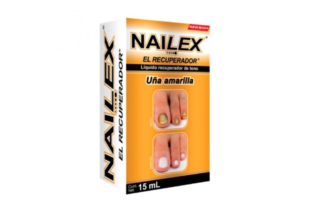 Recuperador Nailex Uña Amarilla 15 Ml 