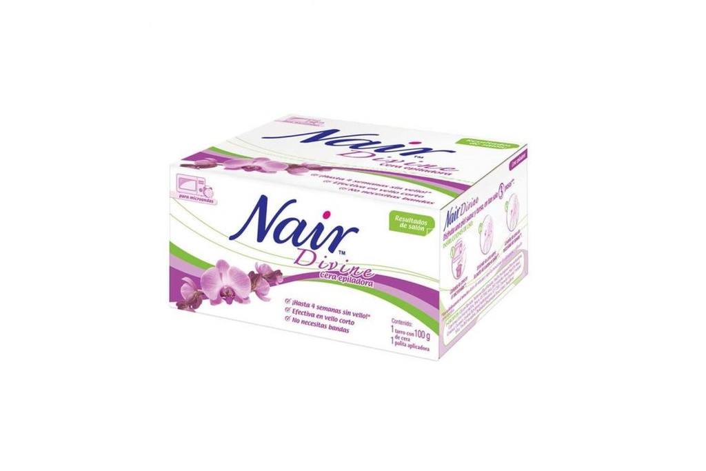 Depiladora Nair Cera Corporal Divine 100 G 