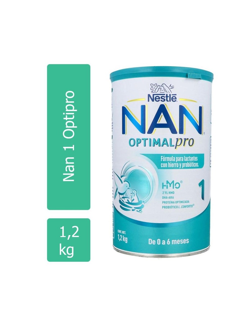 Fórmula Infantil NAN 1 Optipro L Confortis 0-6 Meses 1.2 Kg 