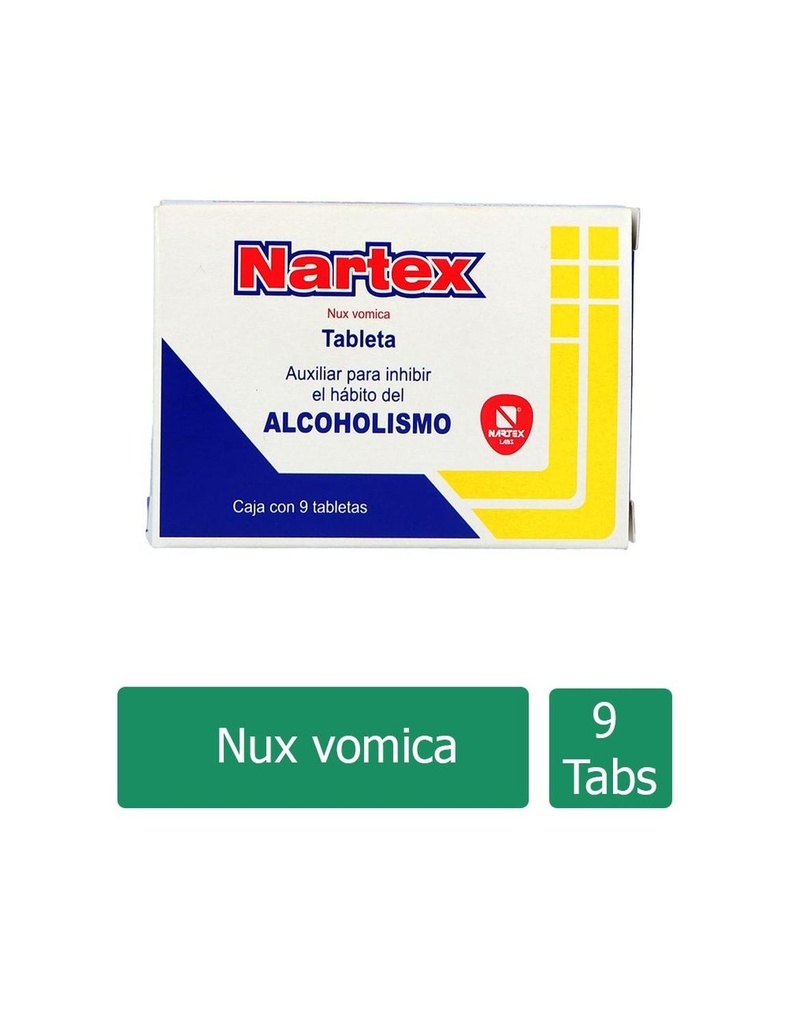 Nartex 9 Pastillas 