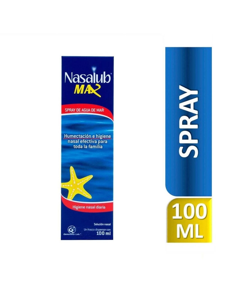 Nasalub Max Spray 100 Ml 