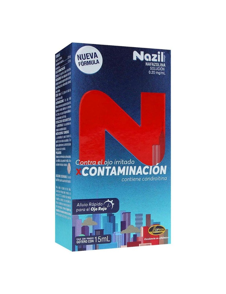 Nazil Ofteno Contaminación Gotas 15 Ml 