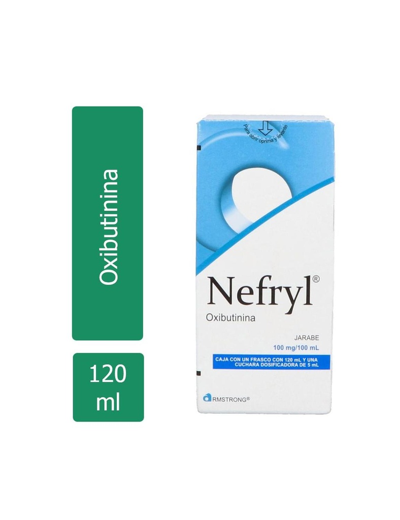 Nefryl 100 Mg Jarabe 120 Ml 