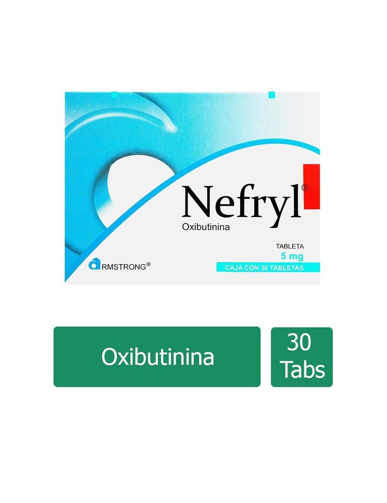 Nefryl 5 Mg 30 Tabletas 