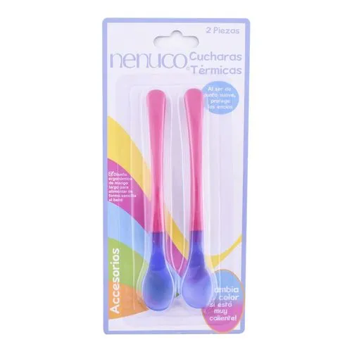 Cucharitas Nenuco Suaves 2 Piezas 