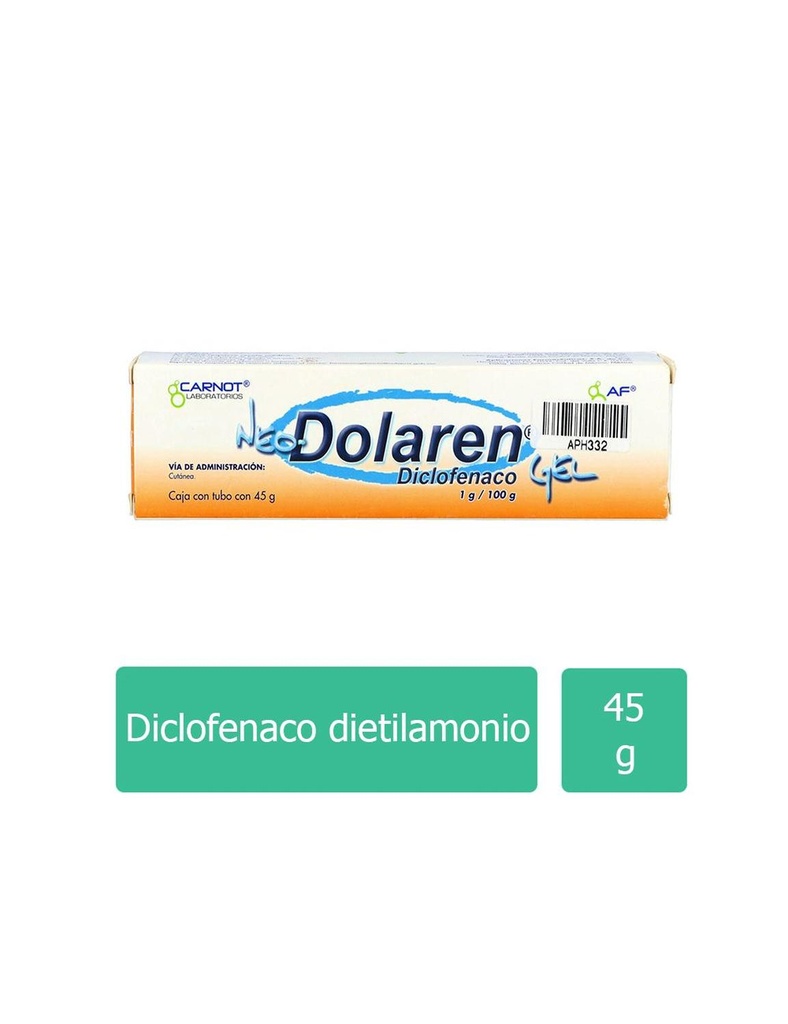 Neo Dolaren Gel Tubo 45 G 
