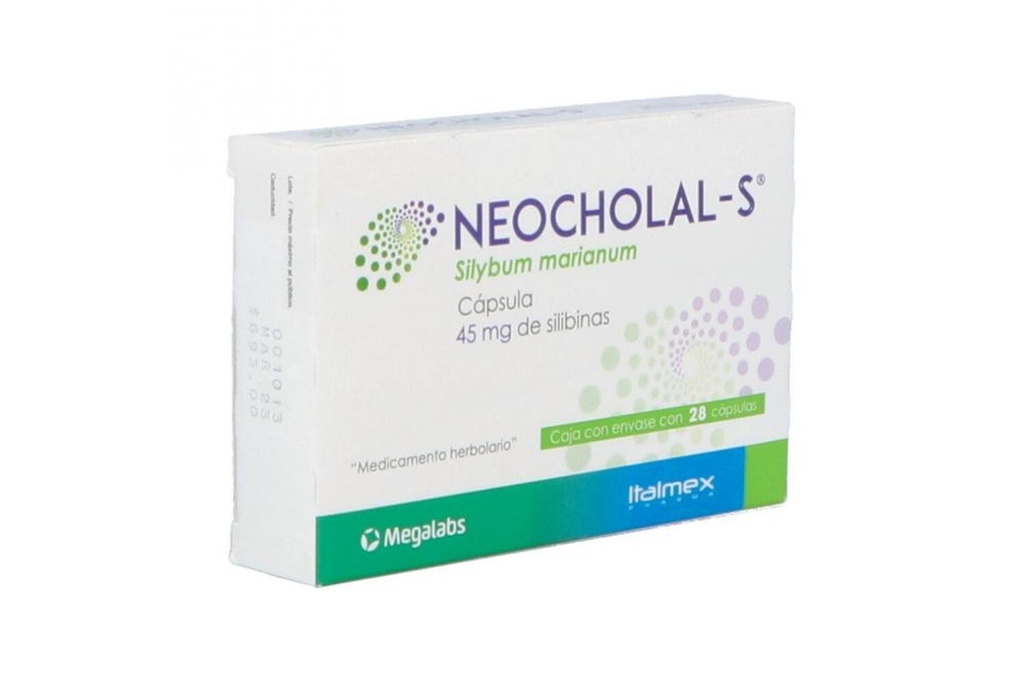 Neocholal S Caja Con Frasco Con 28 Cápsulas