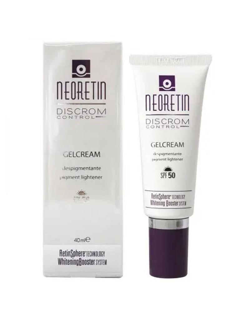 Emulsión Facial Neoretin Discrom Control Gelcream SPF 50 40 Ml 