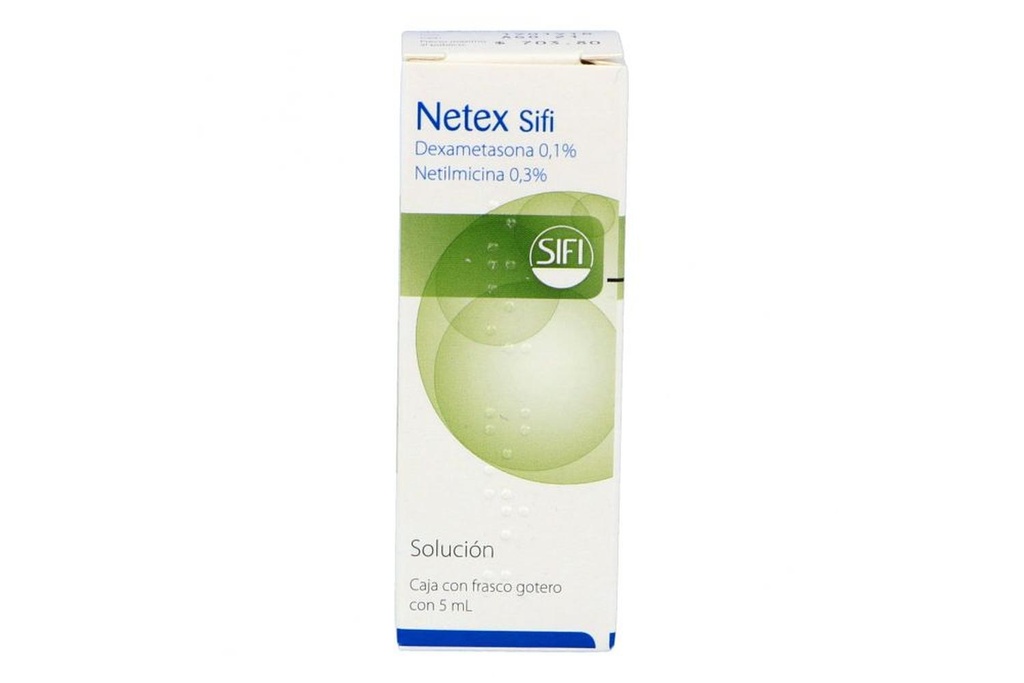 Netex Sifi 0.1 / 0.3 % Oftálmico Solución 5 Ml 