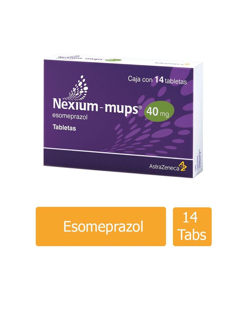Nexium-Mups 40 Mg 14 Tabletas 
