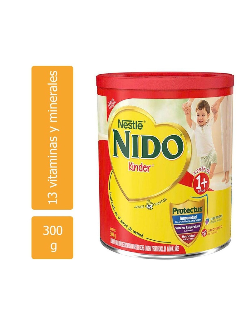 Alimento Niños Nido Kinder 1+ 360 G 