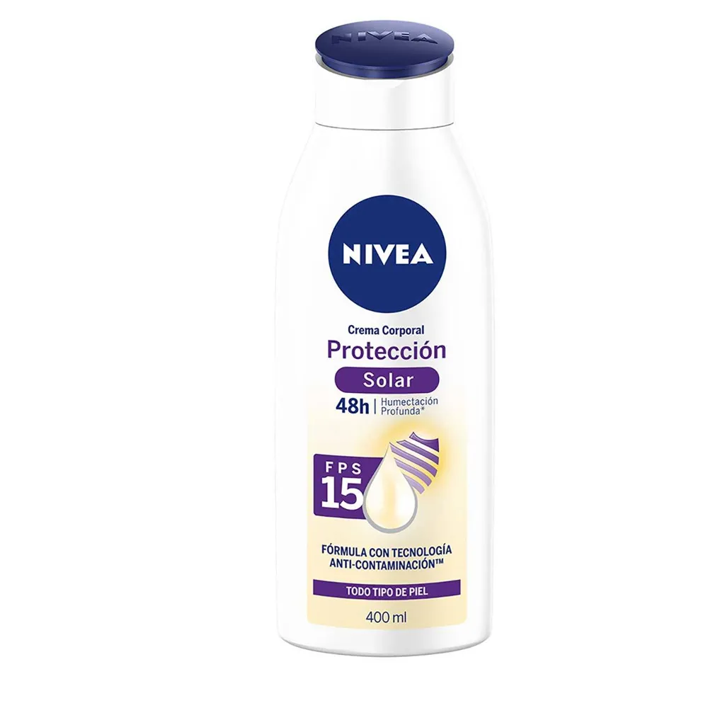 Crema Nivea UV Fps15 400 Ml 