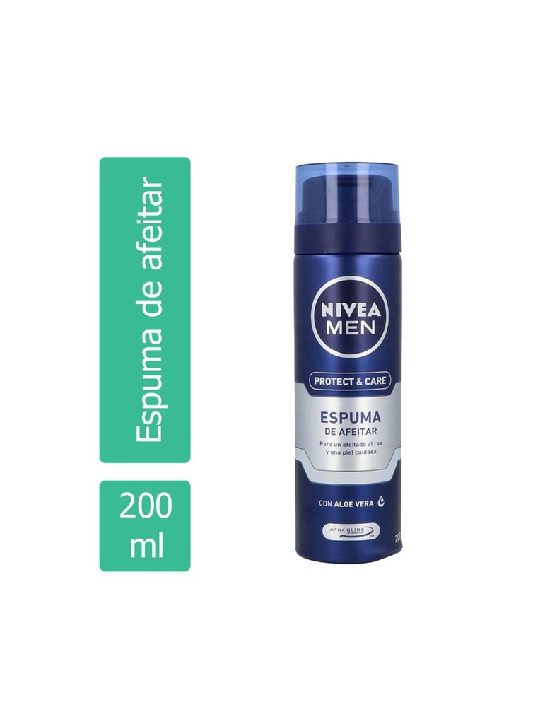 Crema Afeitar Nivea Espuma Hidratante 200 Ml 