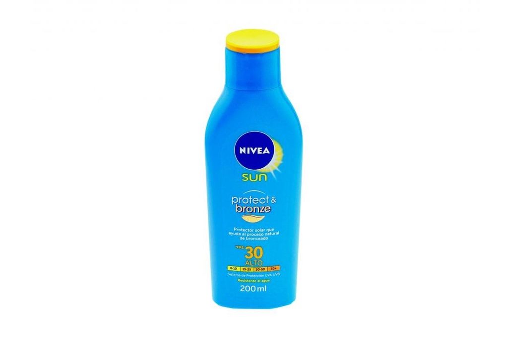 Bloqueador Nivea Sun FPS30 200 Ml 2En1 