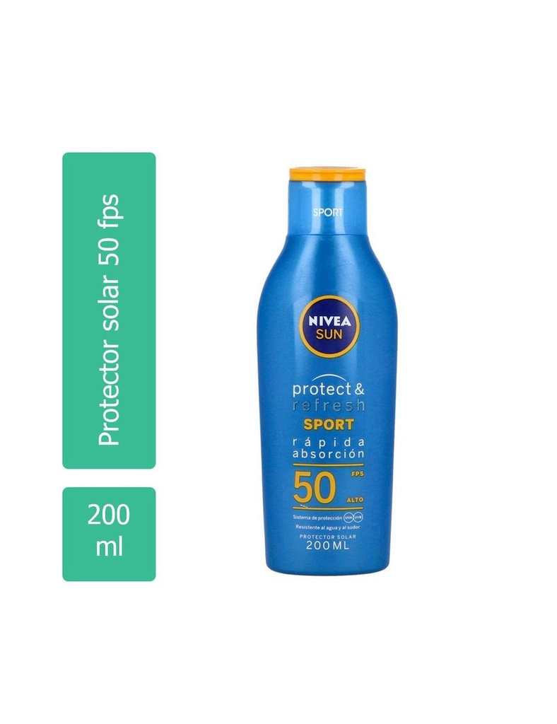 Bloqueador Nivea Sun Fps50 200 Ml 