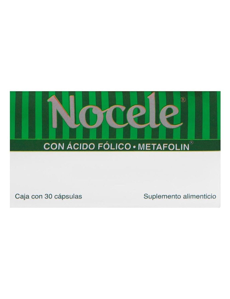 Nocele Suplemento Alimenticio 30 Cápsulas 