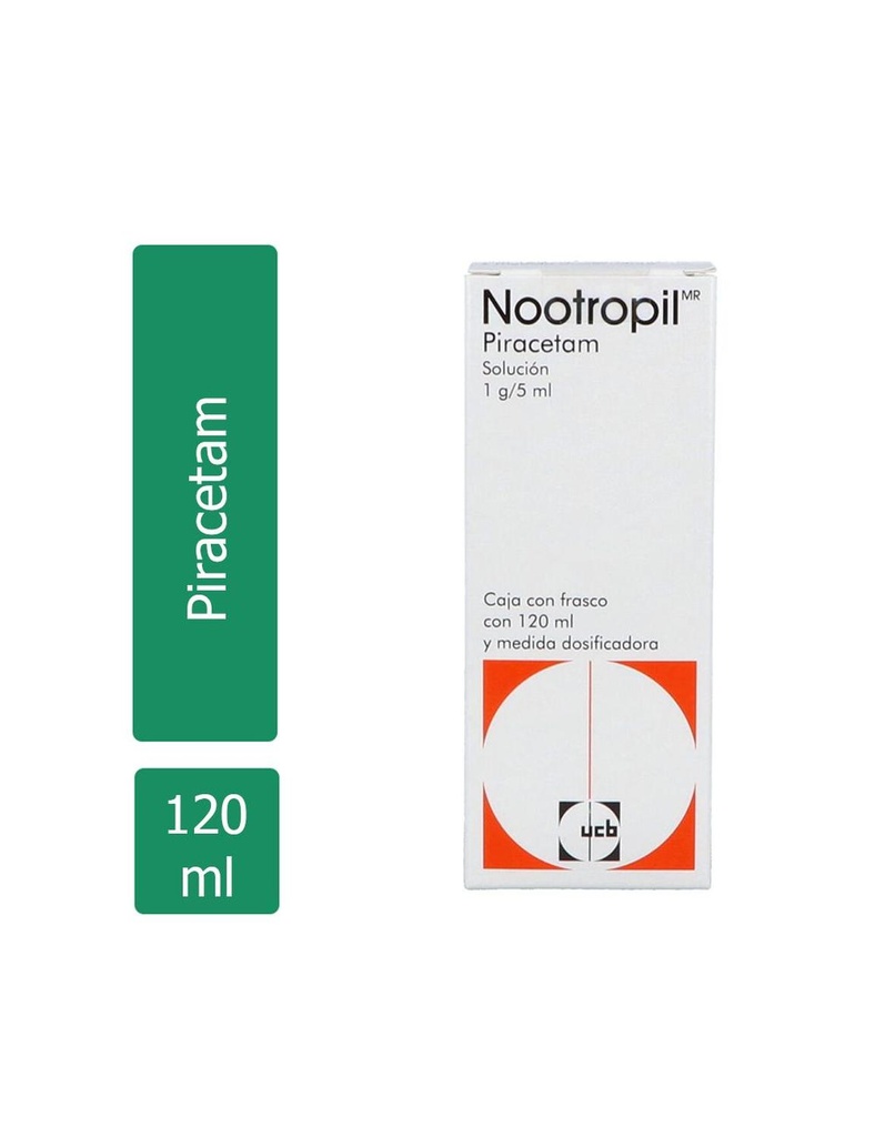 Nootropil 20 G Solución 120 Ml 