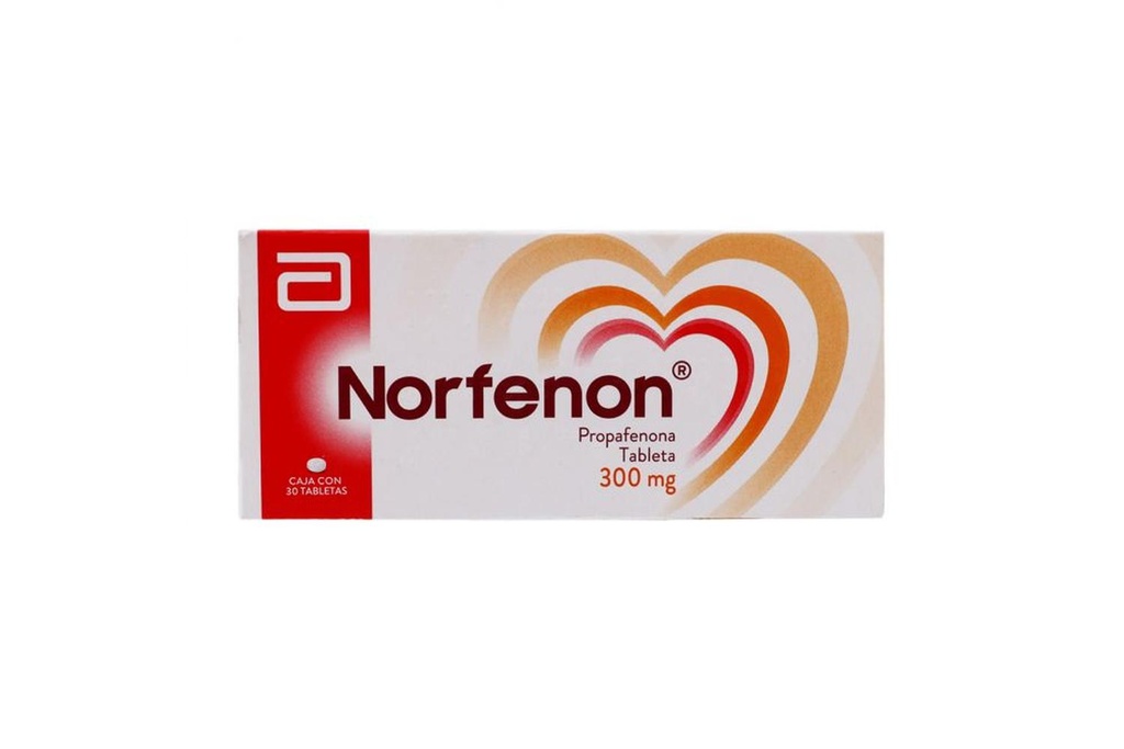 Norfenon 300 Mg 30 Tabletas 