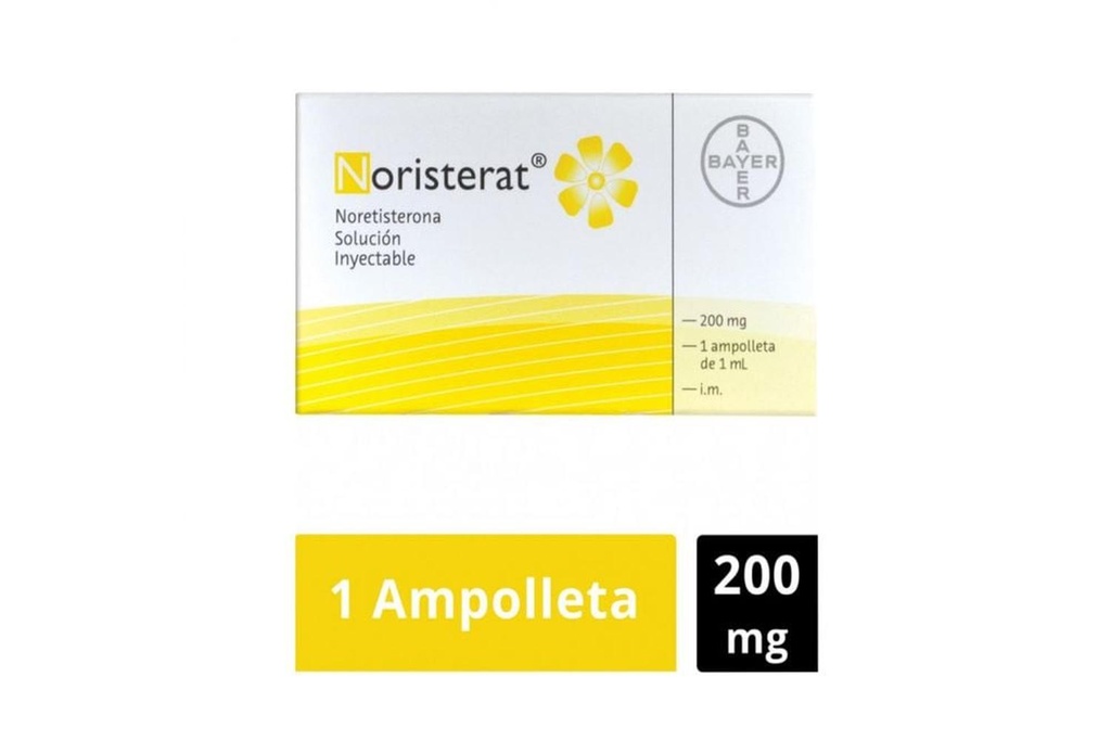 Noristerat 200 Mg 1 Ampolleta 1 Ml 