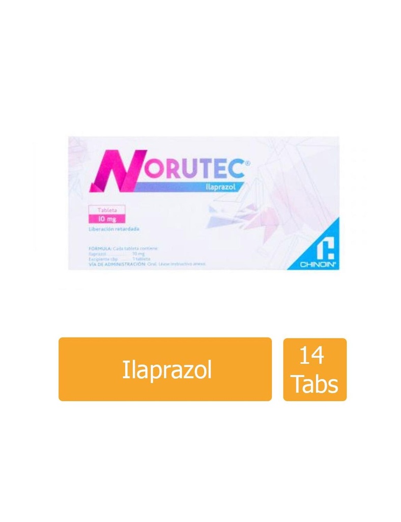 Norutec 10 Mg 14 Tabletas 