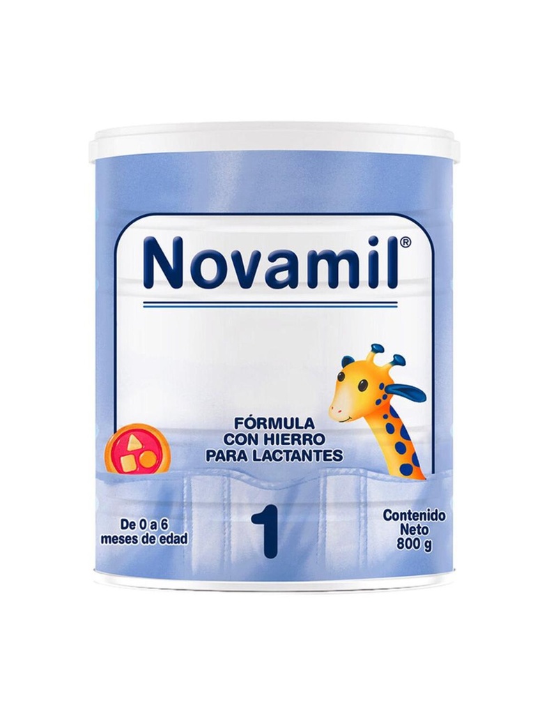 Novamil 1 0-6 Meses Lata Con 800 G