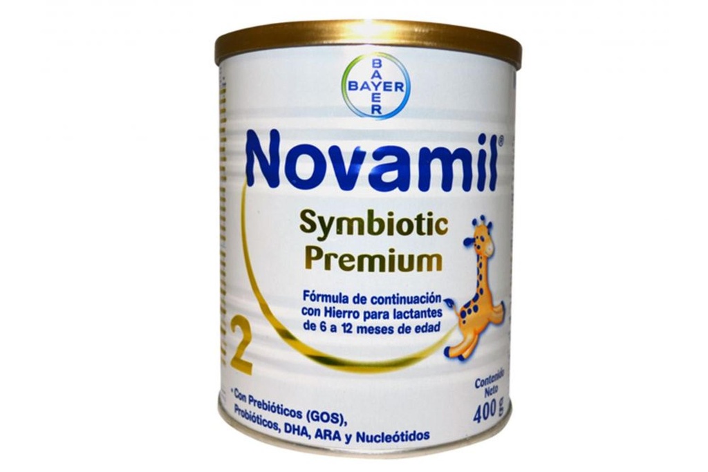 Novamil 2 Symbiotic Premium Lata Con 400 G