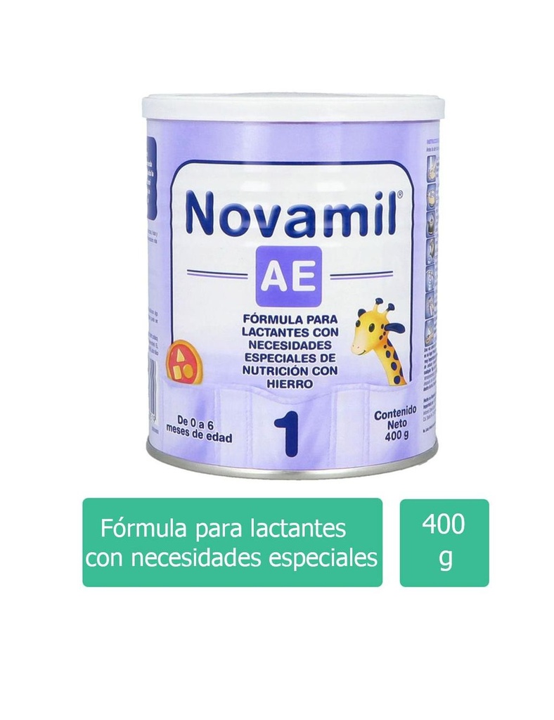 Novamil Ae 1 0-6 Meses Lata Con 400 G